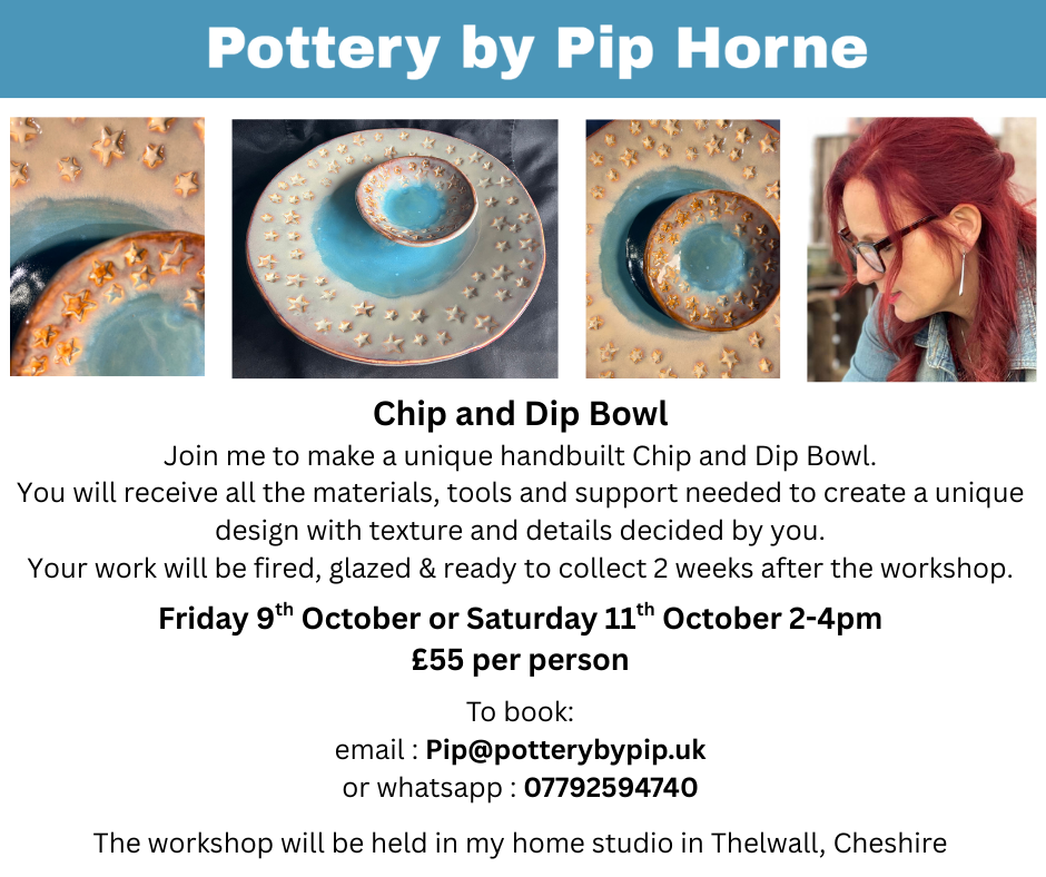 Chip & Dip Bowls Workshop