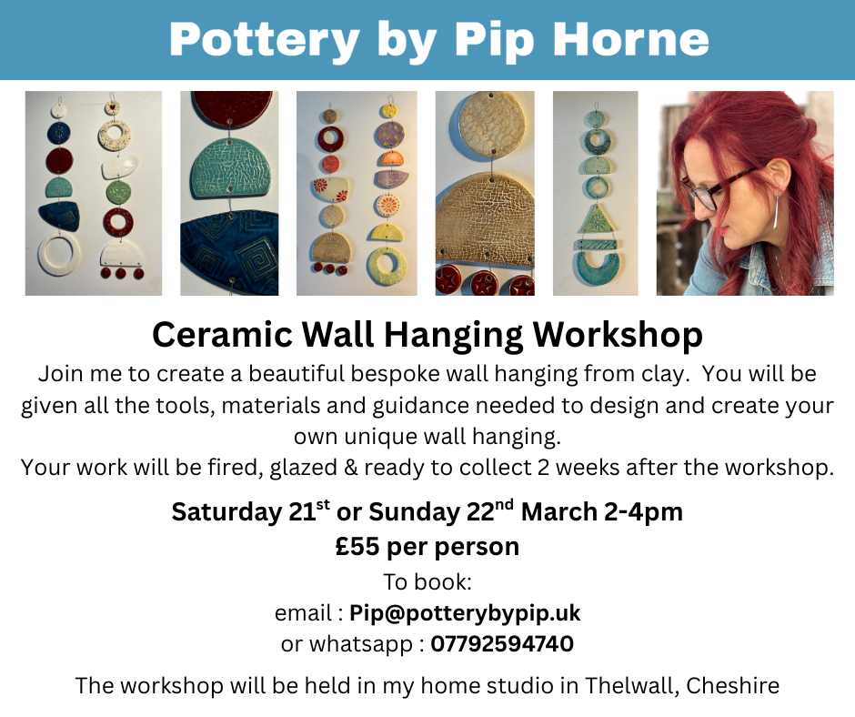 Ceramic Wall Hanging Workshop